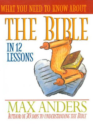cover image of What You Need to Know About the Bible